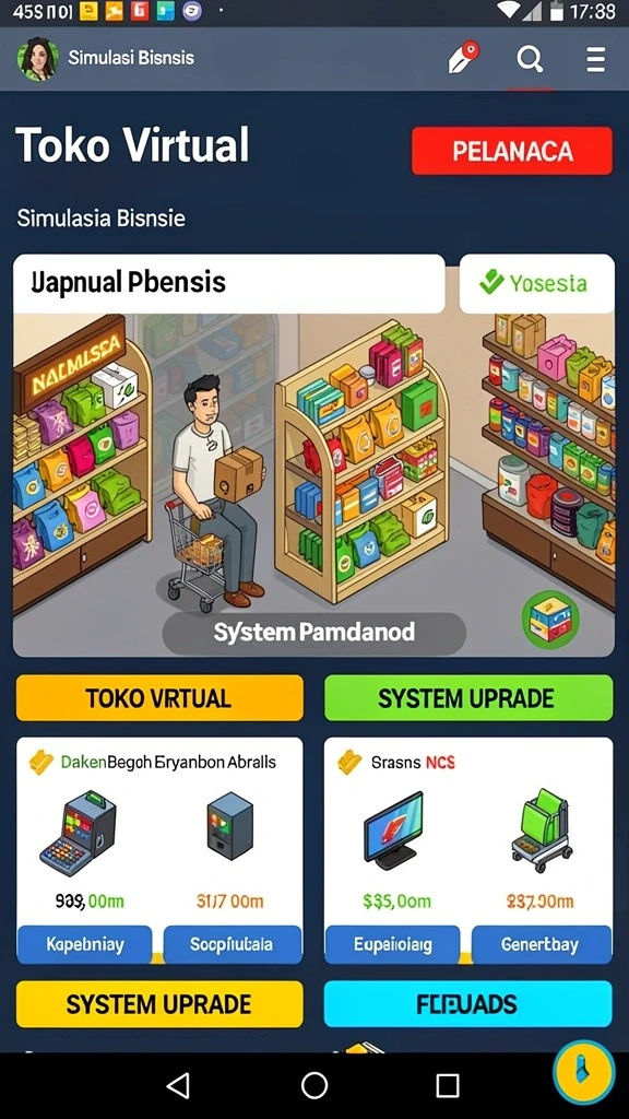 66d - Interaksi sosial dengan pemain lain dalam komunitas 66D.