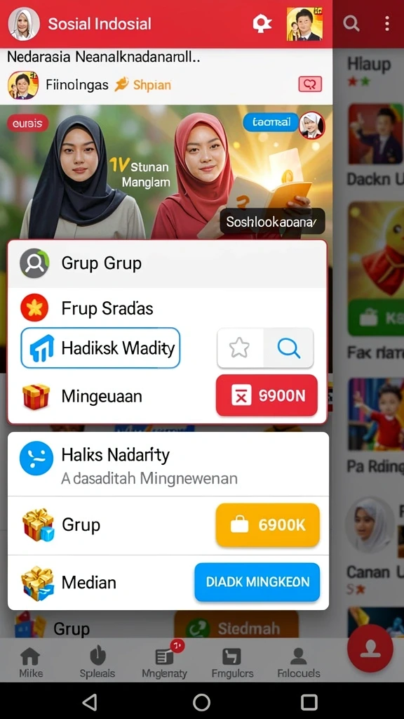 baginda168 - Mode permainan multiplayer yang menambah keseruan bersosialisasi.