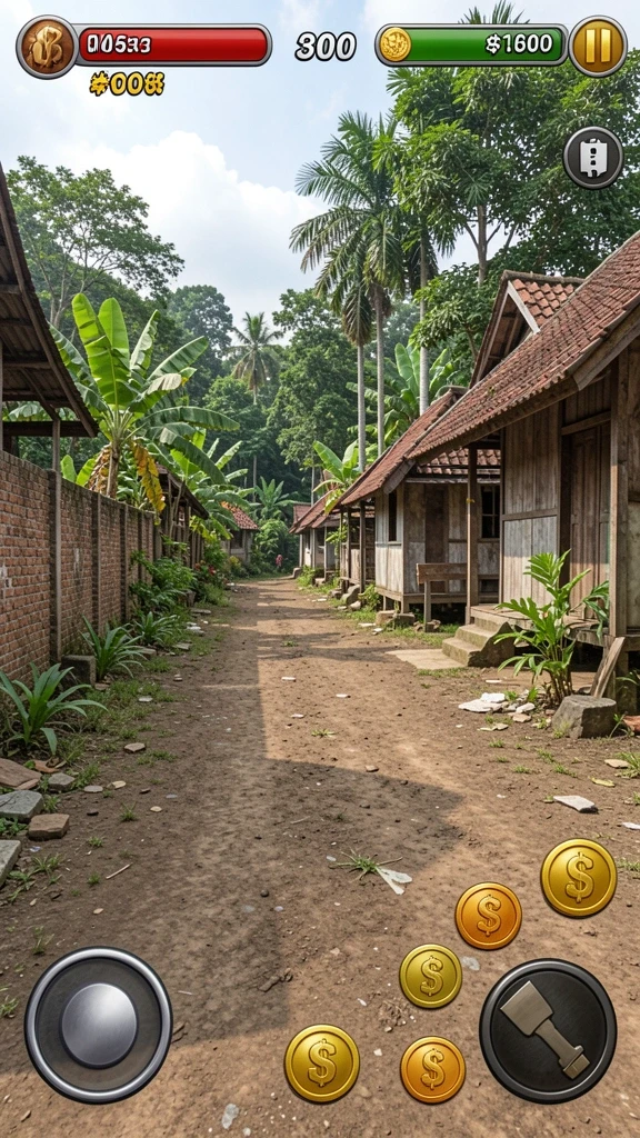 gacormega - Karakter dengan berbagai skin yang dapat dipilih.